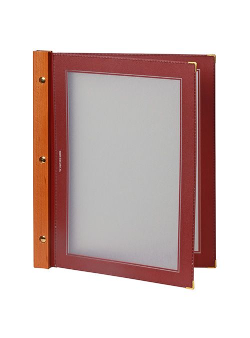 Securit MC-WRA4-WR - Inbindmappen - Rood, Transparant