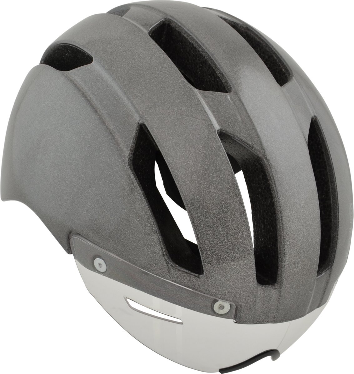 AGU Urban Pedelec Helm Essential Unisex Sporthelm - Maat L/XL - Hivis