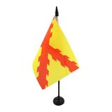 AZ FLAG Tafelvlag Spanje Tercio Morados Viejos 21x14 cm Plastic Voet