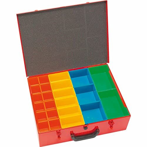 MÜLLNER Assortimentkoffer plaatstaal 440x330x130mm mit 46 inzetstukken 1 Stück SK646