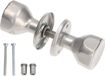 Unyqoos® Poignée de porte tournante poignée sphérique acier laqué 5 couleurs ensemble de ferrure de porte ferrure de sécurité intérieur