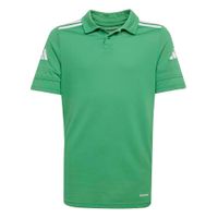 adidas Squadra25 Cotton Polo Kids Shirt, team green/white, 9-10 Years