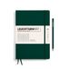 leuchttr Leuchtturm Composition Notebook B5 Lined Hardcover Forest Green 219 Pages