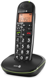 Doro PhoneEasy 100w DECT Phone - Black