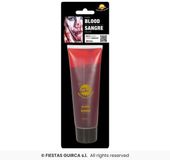 Merkloos Tube vloeibaar horror nepbloed schmink 100 ml - Halloween verkleed accessoires/make-up