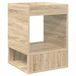 vidaXL - Bijzettafel - Sonoma Eik - 40 x 40 x 56 cm - Bewerkt hout