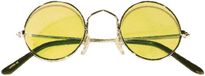 Widmann - Set de bijoux fantaisie Hippie Flower Power avec lunettes hippie