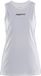 Craft Rush Slim Singlet Dames - Wit | Maat: S