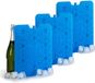 Merkloos / Sans marque Arte Regal Koelelementen plat - Set van 3x stuks - 26 x 2 x 32 cm - blauw - 800 gram