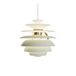 Louis Poulsen Suspension PH Snowball, vert/bronze, Ø 40 cm