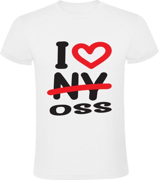 Sol's Oss Heren T-shirt - Wit - XL - Katoen