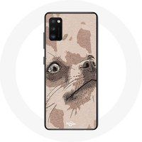 Maniacase Etui voor Samsung Galaxy S20 plus Chihuahua hondenras