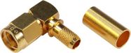 Telegärtner J01150R0031 SMA-Reverse-connector fiche, coudé 50 Ω 1 pièce(s)