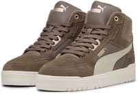 PUMA Shuffle Downtown Mid WTR Unisex Sneakers - Flat Bronze-Desert Dust-PUMA Gold