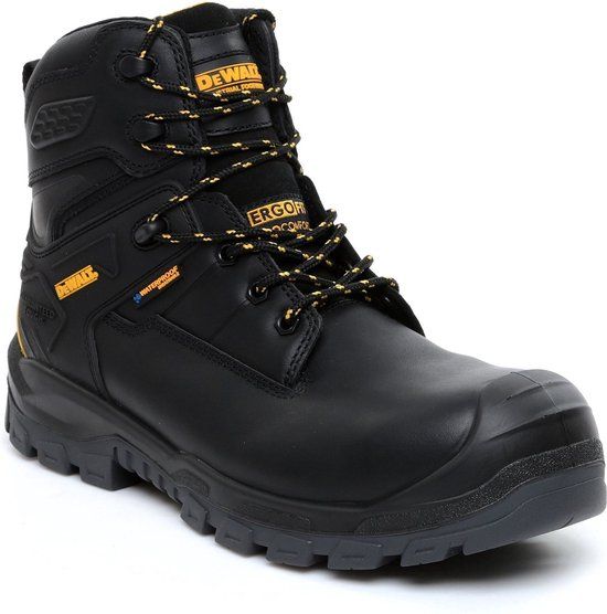 DeWalt Springfield Hoge Veiligheidsschoen S3 Zwart - Maat 45