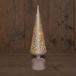 Anna's Collection Annas collection - Kerstboompje glas met sterren 10led warm wit d1