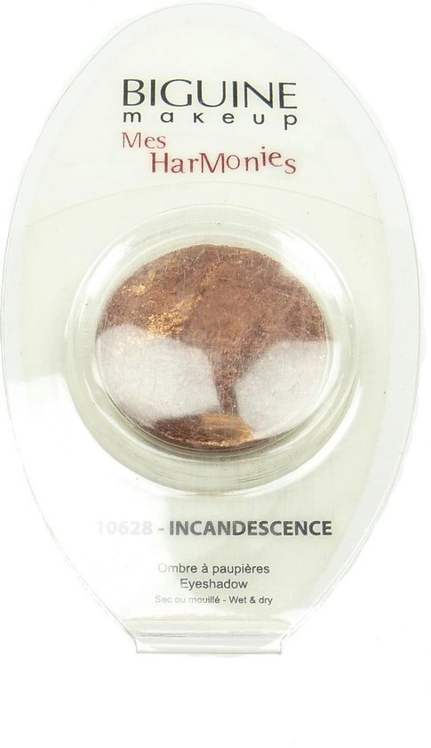 Biguine MAKE UP PARIS MES HARMONIES - Oogschaduw ogen kleur cosmetica - 0.8g - 10628 Incandescence