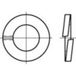 TOOLCRAFT 1060444 Rondelle Grower Diamètre intérieur : 3 mm DIN 127 Inox 1000 pièce(s)