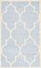 Safavieh Trellis Indoor handgetuft vloerkleed, Cambridge collectie, CAM134, in Lichtblauw & Ivoor, 91 X 152 cm