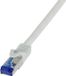 Logilink C6A082S RJ45 CAT 6A S/FTP 7,50 m Gris 1 pièce(s)