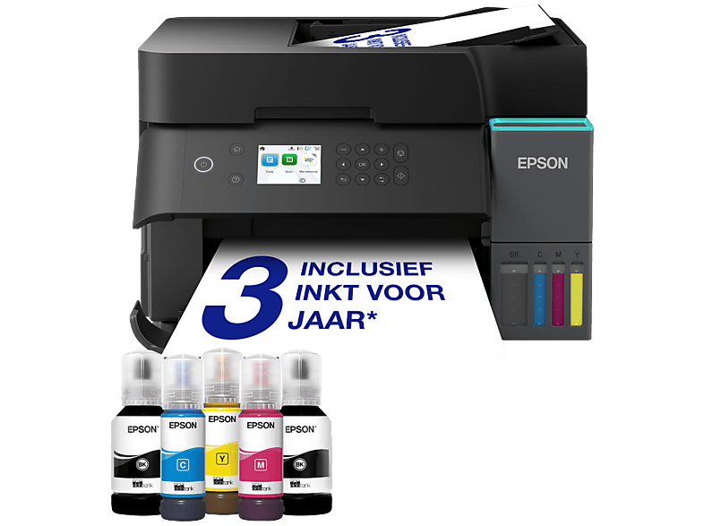 Epson EcoTank ET-3950 All-in-One Inkjet Printer - Black