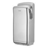 VEVOR Verticale handdroger, elektrische handdroger met HEPA-filter, 19000 tpm motor en dubbele luchtstroom, automatische ABS handdroger met negatieve ionen voor wandmontage, geschikt voor commercieel gebruik, zilver