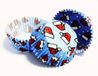 PME Cake Ltd PME Cake Mini Cupcake Baking Cases - Santa Hats - pk/100