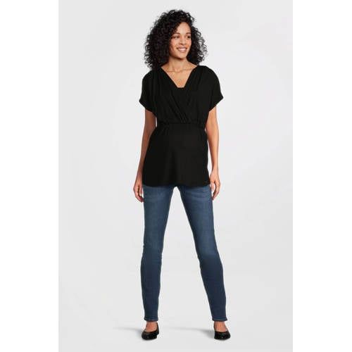 LOVE2WAIT high waist zwangerschaps skinny jeans Sophia stonewashed
