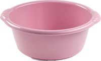 Plasticforte teiltje/afwasbak rond - 10 liter - roze - kunststof