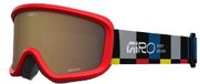 Giro Chico 2.0 Blocks Ar40 Junior Skibril Rot Amber Rose/CAT2 Jungen,Mädchen