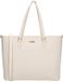 Charm London Birmingham Hand & Schoudertas Shopper 15,6 inch Laptopvak - Crème