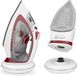 TZS First Austria Stoomstrijkijzer - Draadloos - 2400W - Wit/Rood