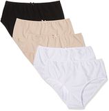 Ulla Popken - Dames - Midislips set van 5 elastische stof - Multicolor - Maat 58+