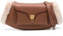 Coccinelle Beat Arctic Handbag Grained Leather Brown/Cream