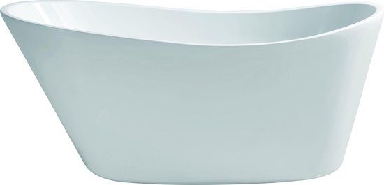 Wiesbaden Trapeze - Vrijstaand Acryl Ligbad - 150 x 72 cm - Wit