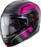 Caberg Horus X Road Grijs Fuchsia Systeemhelm - Maat S
