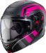 Caberg Horus X Road Grijs Fuchsia Systeemhelm - Maat S