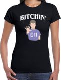 Bellatio Decorations Stranger Halloween verkleed shirt 11 bitchin zwart - dames - horror shirt / kleding / kostuum XS