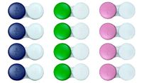 Portalenti - Etui voor zachte contactlenzen - 12 stuks