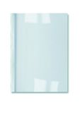 GBC LeatherGrain thermische bindmappen, 100 stuks, A4, wit, 1,5 mm