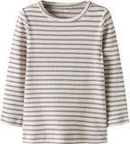 NAME IT NMNBANI LS XSL TOP NOOS Unisex Lange mouwen shirts Maat 92 Katoen/Modal/Elastaan Gestreept Paars