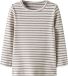 NAME IT NMNBANI LS XSL TOP NOOS Unisex Lange mouwen shirts Maat 92 Katoen/Modal/Elastaan Gestreept Paars