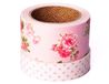 Dailylike Set van 2 katoenen plakbanden, bloemenpatroon, 30 mm x 3 m en 15 mm x 3 m.