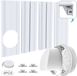 HORCONDORM S.R.L. Kit de ventilation de fenêtre de climatiseur - pour tuyau d'évacuation de 13 cm et 15 cm, pour fenêtre verticale et horizontale de 43-140 cm, adaptateur de tuyau d'évacuation de climatiseur - sans tuyau