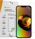 kwmobile 3x screenprotectors geschikt voor Apple iPhone 14