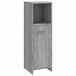 VidaXL Badkamerkast 30x30x95 cm bewerkt hout grijs sonoma eikenkleurig