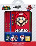 Undercover - Super Mario Fancy Writing Set, 12 Pieces, Blue, A6