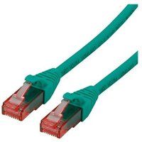 Roline Verbindingskabel - RJ-45 (M) naar RJ-45 (M) - 1 m - UTP - CAT 6 - groen