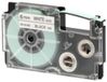 Casio XR-12X1 Labeltape Tapekleur: Transparant Tekstkleur: Zwart 12 mm 8 m