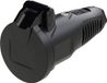 PC Electric 2512-ssc Koppeling met randaarde Rubber 250 V Zwart IP54
